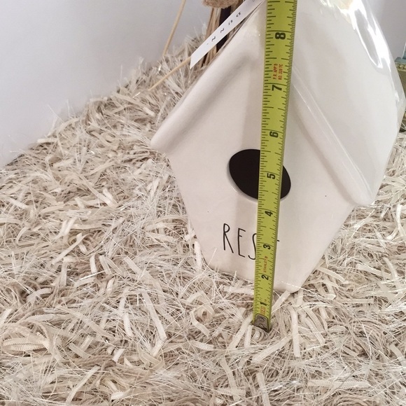 Rae Dunn| White Rest Birdhouse NWT - Picture 7 of 10